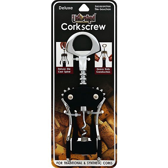 slide 1 of 2, Deluxe Corkscrew - Ea, 1 ct