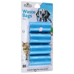 4 Pack Doggy Bag- 80 Bags - Ea