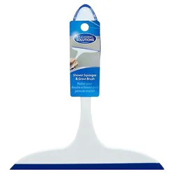 Squeegee & Grout Brush - Ea