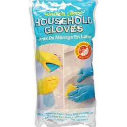 Latex Gloves 2 Pairs - Ea