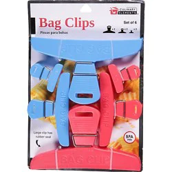 Bag Clips 6ct - Ea