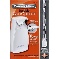 Proctor Tall White Can Opener - Ea
