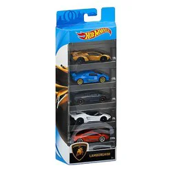 Hot Wheels Lamborghini Car Pack - 5 Count