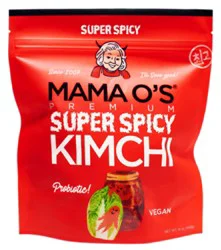 Mama Os Kimchi Super Spicy - 16 Oz
