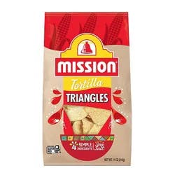 Mission Triangles White Corn Tortilla Chips - 11 Oz