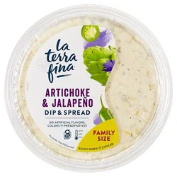 La Terra Fina Artichoke And Jalapeno Dip And Spread - 16 Oz