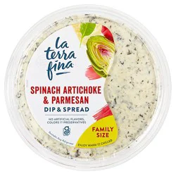 La Terra Fina Spinach Artichoke And Parmesan Dip And Spread - 16 Oz