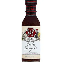 Schlotterbeck & Foss Garlic Teriyaki Sauce - 12 Fl. Oz.