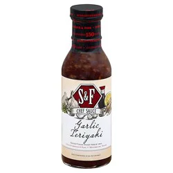 Schlotterbeck & Foss Garlic Teriyaki Sauce - 12 Fl. Oz.