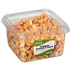 Ava's Roasted Salted Cashews Family Tub - 18 Oz