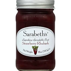 Sarabeth's Strawberry Rhubarb - 18 Oz
