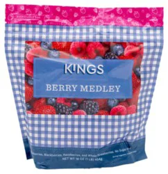 Kings Frozen Blueberries - 16 Oz