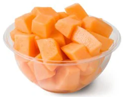 Large Cantaloupe Melon Chunks - 1 Lb