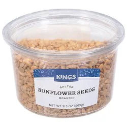 King's Gourmet Foods Salted Sunflower Seeds - 9.5 Oz