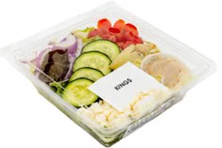 Salad Greek W/red Wine Vinaigrette Ss Cold - 13.5 Oz