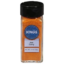 King's Gourmet Foods Curry Hot - 1.9 Oz