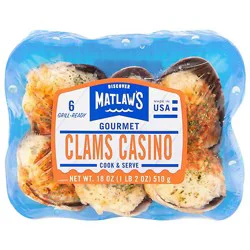 Matlaws Gourmet Clams Casino - 18 Oz