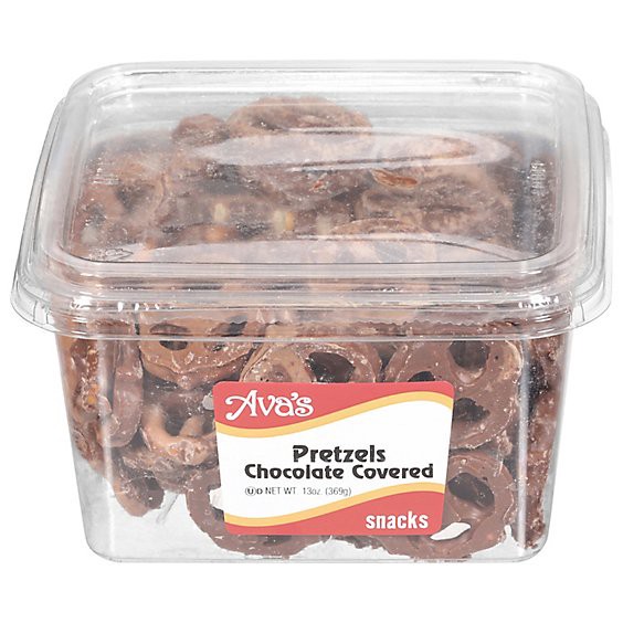 slide 1 of 1, Ava's Milk Chocolate Pretzel Family Tub - 13 Oz, 13 oz