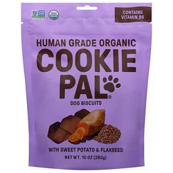 Cookie Pal Sweet Potato Flaxseed Dog Treat - 10 Oz