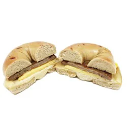Ready Meals Bagel With Egg And Sausage - Each