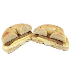 Ready Meals Bagel With Egg And Sausage - Each