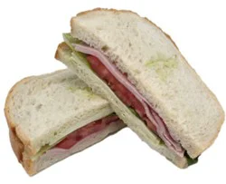 Ready Meals Ham & Swiss Sandwich - Each