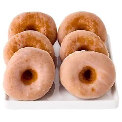 Vanilla Glaze Donuts - 6 Count