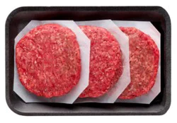 Signature Select 80% Lean 20% Fat Ground Beef Patty - 1 Lb