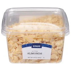 Kings Almonds Sliced - 20 Oz