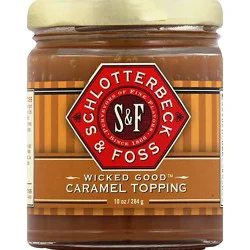 S & F Caramel Sea Salt Sauce - 10 Oz