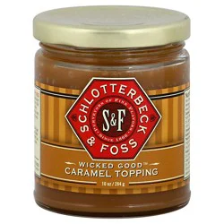 S & F Caramel Sea Salt Sauce - 10 Oz