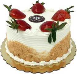 Strawberry Cake 6 Inch - Ea