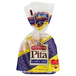 Toufayan Lc Pita Bread - 12 Oz
