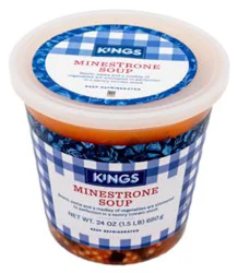 Kings Minestrone Soup Pp - 24 Oz