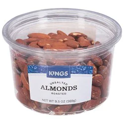 Kn Almonds Roasted No Salted - 9.5 Oz