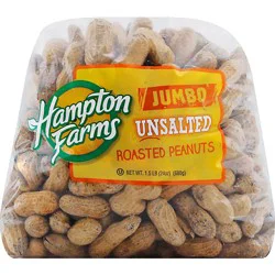 Old Tyme Peanuts Jumbo Unsalsted 24oz - 24 Oz