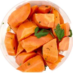 Roasted Tri Color Carrots W/ Pine Nuts - 1 Lb