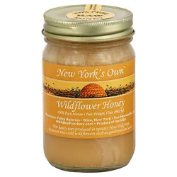 New Yorks Own Crystal Wildflower Raw Honey - 17 Oz