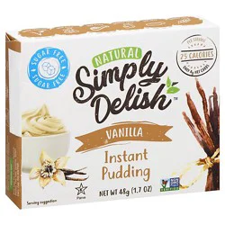 Simply Delish No Sugar Vanilla Pudding Pie Mix - 1.7 Oz