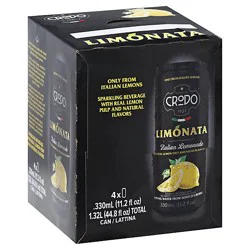 Crodo Limonata Italian Water - 4-11.2 Fz