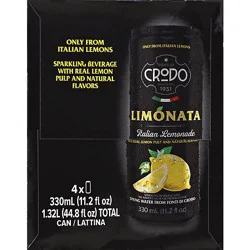 Crodo Limonata Italian Water - 4-11.2 Fz