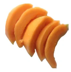 Melon Cantaloupe Slices Peeled - 1 Lb