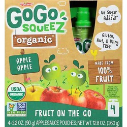 Go Go Squeeze Organic Apple Sauce - 12.8 Oz