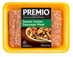 Premio Sweet Italian Sausage Meat - 16 Oz