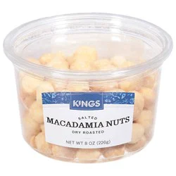 Kn Roasted Salted Macadamia - 8 Oz