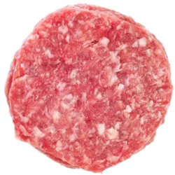 Lh 85% Lean Ground Beef Patty 15% Fat Steakhouse Seasoned - 1 Lb