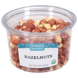 King's Organic Hazelnuts - 9 Oz