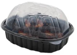 Deli 1/2 Rotisserie Chicken Hot - Each (Available After 10 Am)