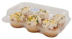 Vanilla Cupcakes 6 Count - Ea