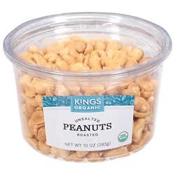 Kn Org Peanuts-Roasted No Salt - 10 Oz